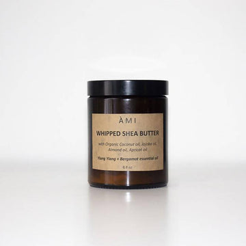 WHIPPED SHEA BUTTER with Ylang Ylang and Bergamot Essential Oil